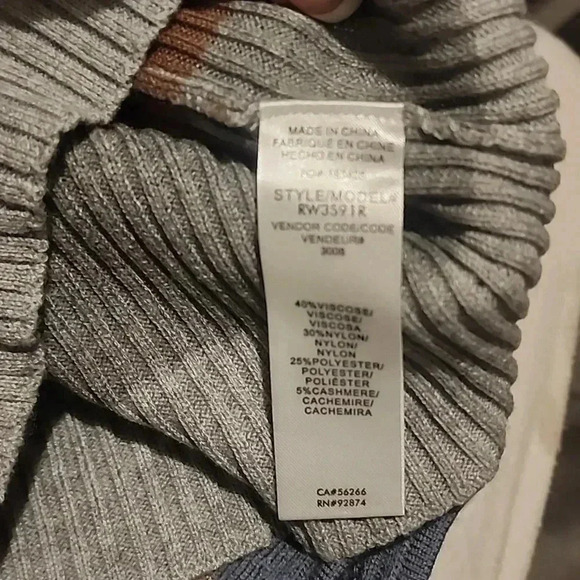 SPLENDID RIB CASHMERE BLEND TANK SIZE S - Picture 3 of 3